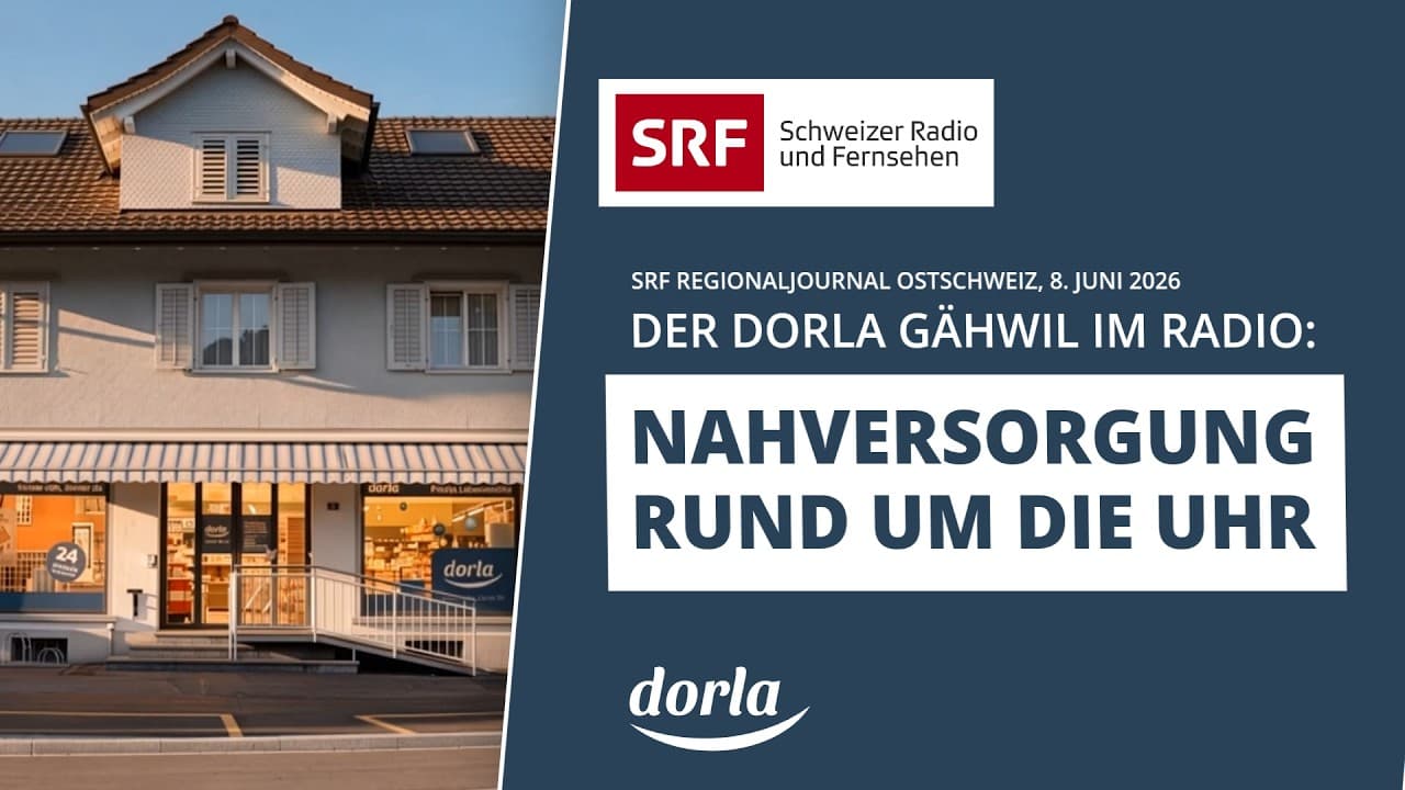 Der Dorla Gähwil im Radio: Nahversorgung rund um die Uhr